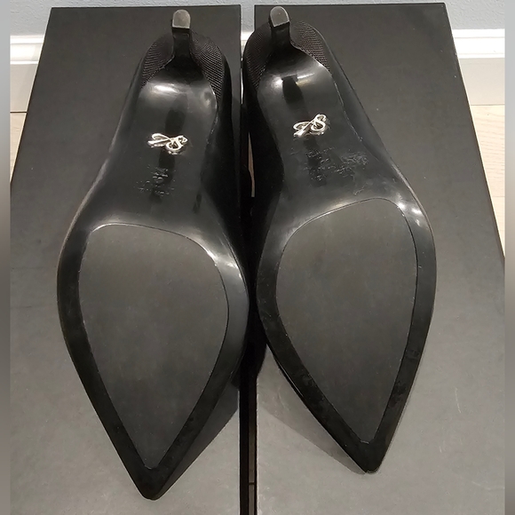 *BRAND NEW* Antonia Saint NY Victoria 2.0 Custom Fit High Heel Black Pointed Toe - Picture 7 of 10
